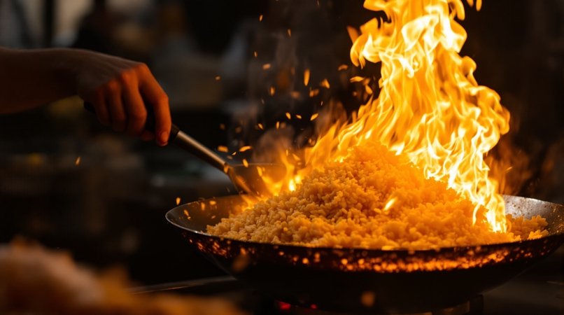 高清影视 - 深夜食堂 | 路边摊王者蛋炒饭，老板手法绝了